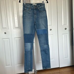 Levi’s 721 high rise skinny (orange tab)